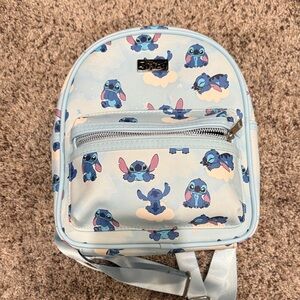 Disney Stitch Mini Backpack - Baby Blue